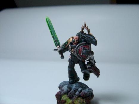 Deathwatch Veteran Brother Aegis, of the Blood Ravens by SilAx