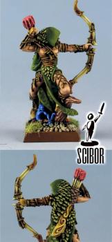 WARHAMMER Wood Elf Waywatcher Lord by Scibor