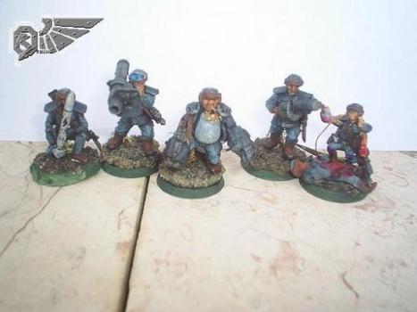 Imperial Guard Infantry platoon HQ 1 by Freddy Krueger H