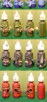 Monster Paint Pots  by Maow Miniatures by smilie23