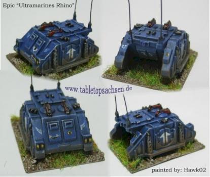 Epic - Ultramarines Rhino by Hawk02