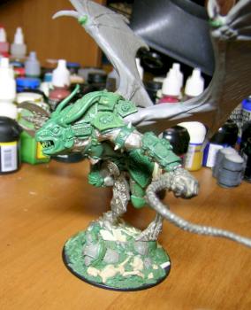 Bloodthirster/Balrog conversion W.I.P by wereweevil