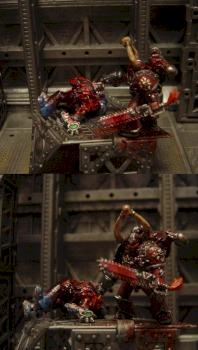 word bearer, slaughtered a space marine by buffnerd