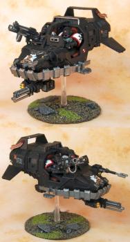 Black Templar Land Speeder by big poppa bear