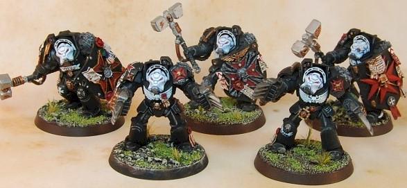 Black Templar Assault terminators by big poppa bear