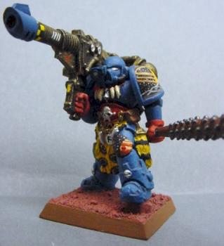 Crimson Fist Marine by No Such Agency