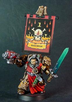 Blood Angel Captain in Articifer Terminator Armour by Dragonsreach