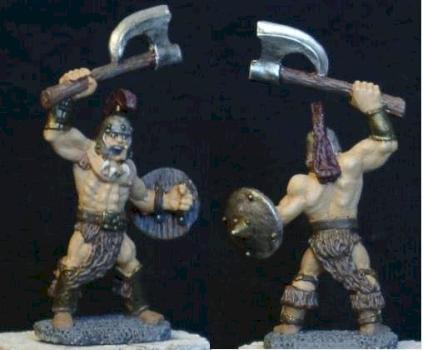 Barbarian Warrior of Heimdall, Reaper 2350 by halfbrainboy