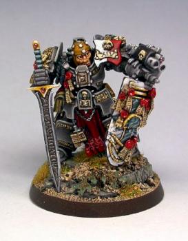 Grey Knight Captain with Shield by numbat