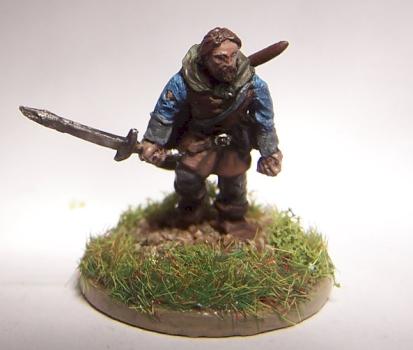 15mm Aragorn - painted by endrju94