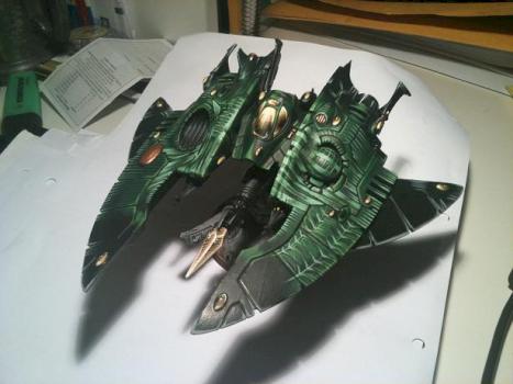 Eldar Fireprism / Lynx inspired model by krommeldar