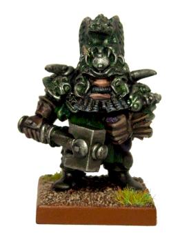 Green Khaos Dwarf by GolemPS