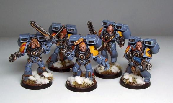 Space Wolves Skyclaws Squad 2 by Wickedcarrot