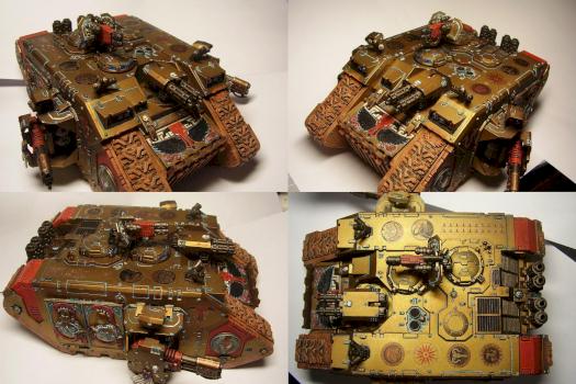 Minotaurs Land Raider Redeemer (Personal Transport of Chapter Master Asterion) by Sotirios