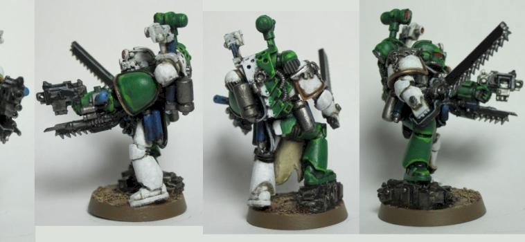 Space Marine Apothercary - Second Company Command Squad, Scions of Guilliman by RGilbert26