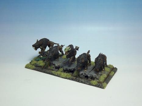 Vampire Counts Dire Wolves by Brovatar