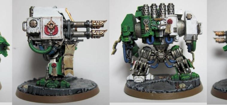 Space Marine Dreadnought - Second Company, Scions of Guilliman by RGilbert26