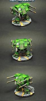 Salamander Chapter Dreadnought TL-Autocannons by Brovatar