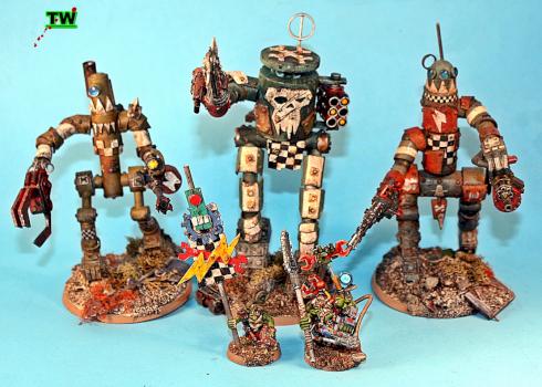 ork tinboyz &mek by tkat