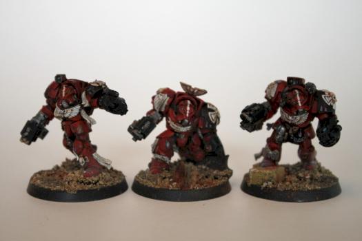 Blood angels space hulk trio by Kabal_of_Blood