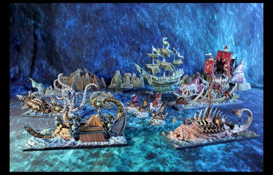 Dreadfleet - the Dreadfleet armada by Alexandra