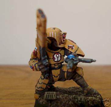 Tau Firewarrior Team by kettilman