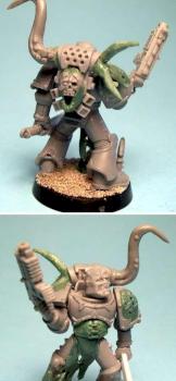 Another Plague Marine Champion Conversion by PsychosisPC