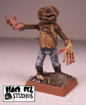 Custom Scarecrow Zombie by blackfezstudios