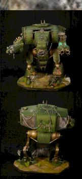 Warhound titan of nurgle by pejdor