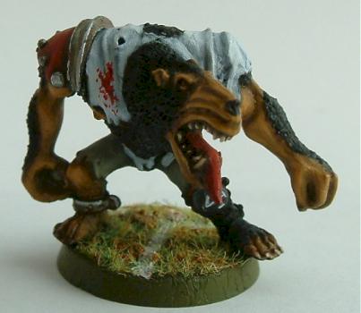 blood bowl werewolf by Prockape1