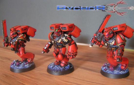 Blood Angels assault marines by RYCHU666