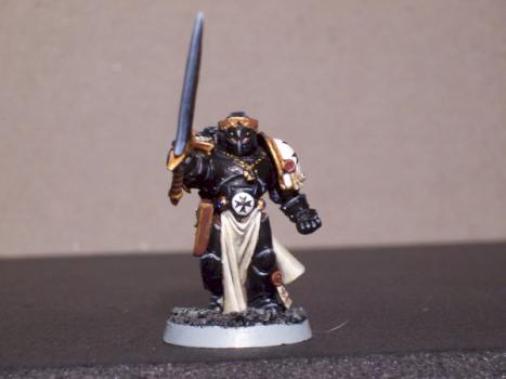 Black Templar Emperor's Champion by KPDoerfler