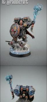 Space Wolves Wolf Lord / Wolf Guard Battle Leader (Smash Captain) by Rätti