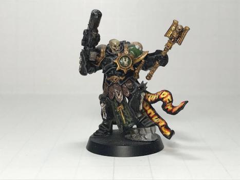 Salamander Chaplain by Ziphoneon