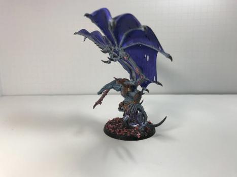 Daemon Prince of Tzeentch by Ziphoneon