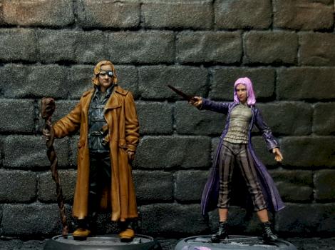 Harry Potter - Mad Eye Moody & Tonks by tkdtony