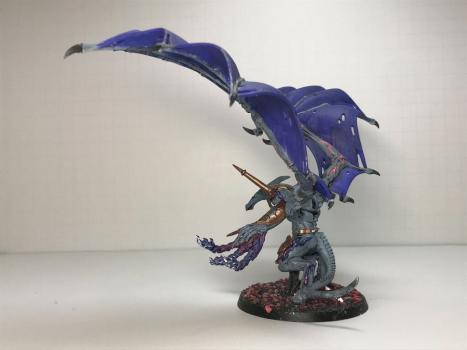 Daemon Prince of Tzeentch by Ziphoneon