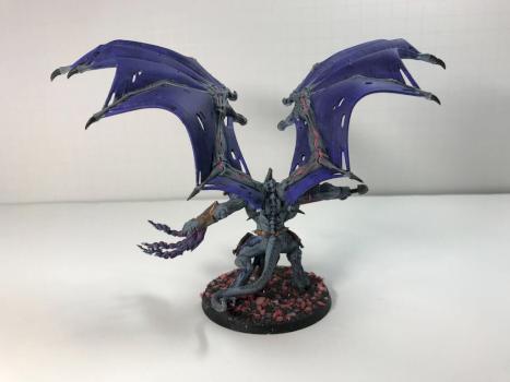 Daemon Prince of Tzeentch by Ziphoneon