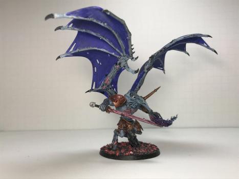 Daemon Prince of Tzeentch by Ziphoneon