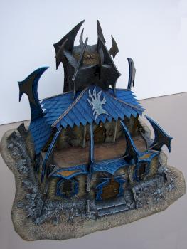 WHB Dark elves Mansion/Manoir elfe noir by Pazuzu