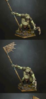 Gjöll - Troll Vane-Bearer by Picster