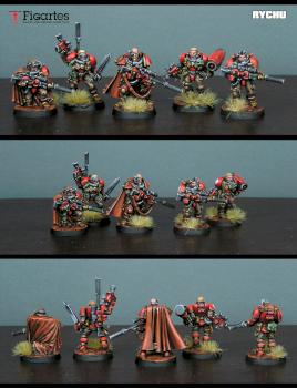 Blood Angels Scouts by RYCHU666