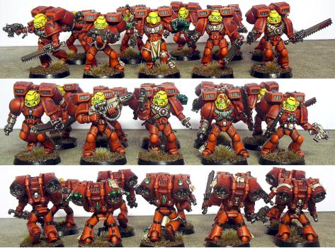 Blood Angels Assault Squad by MrPickles