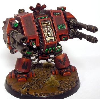 Blood Angels Dreadnought by MrPickles