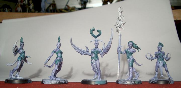 Daemonettes of Slaanesh (WIP) by SBM