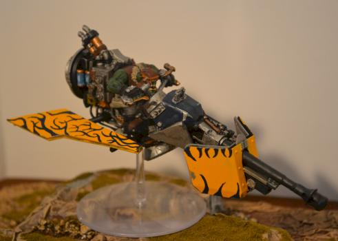 Ork Deff Kopta Conversion Speeder Bike 1 by reddogcc