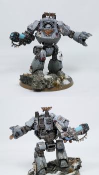 Space Wolves Contemptor Dreadnought by munger