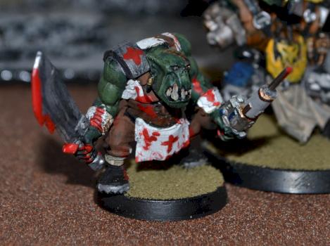 Ork Pain Boy Conversion by reddogcc