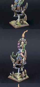 Chaos Tzeentch Hero BSB on Disc by dargo000