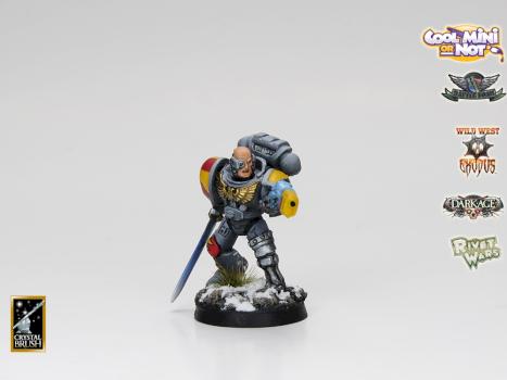 Space Wolf Sergeant by virtualonmars